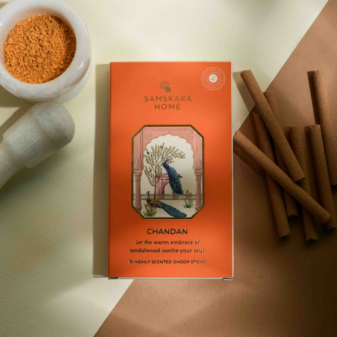 Chandan Dhoop Sticks 10pcs