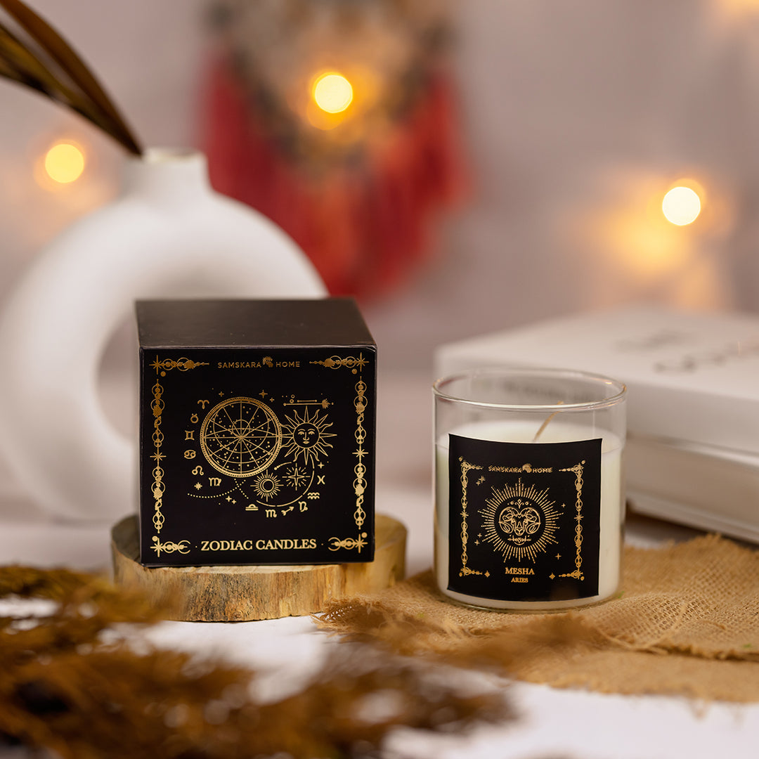 Aries - Zodiac Candle