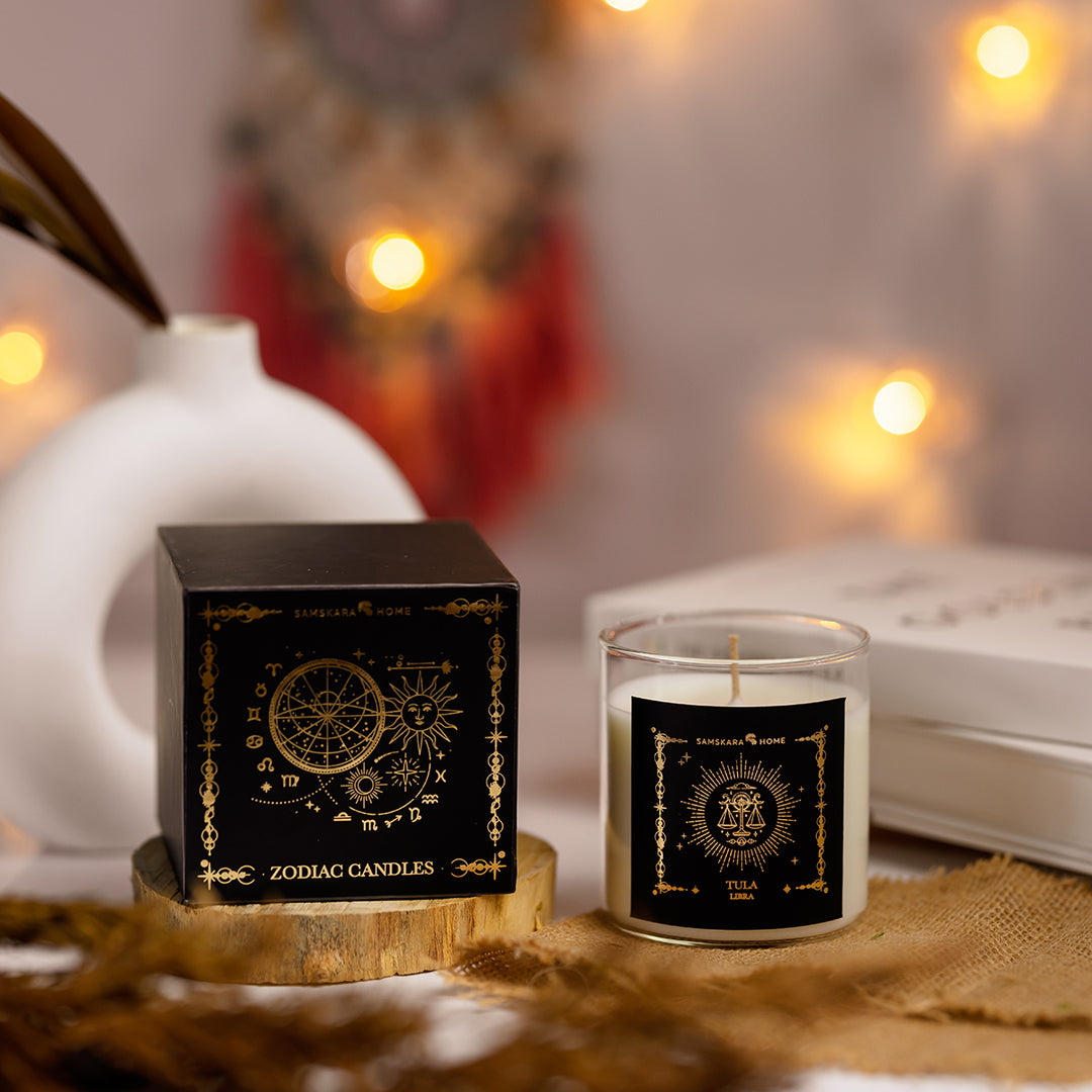 Libra - Zodiac Candle