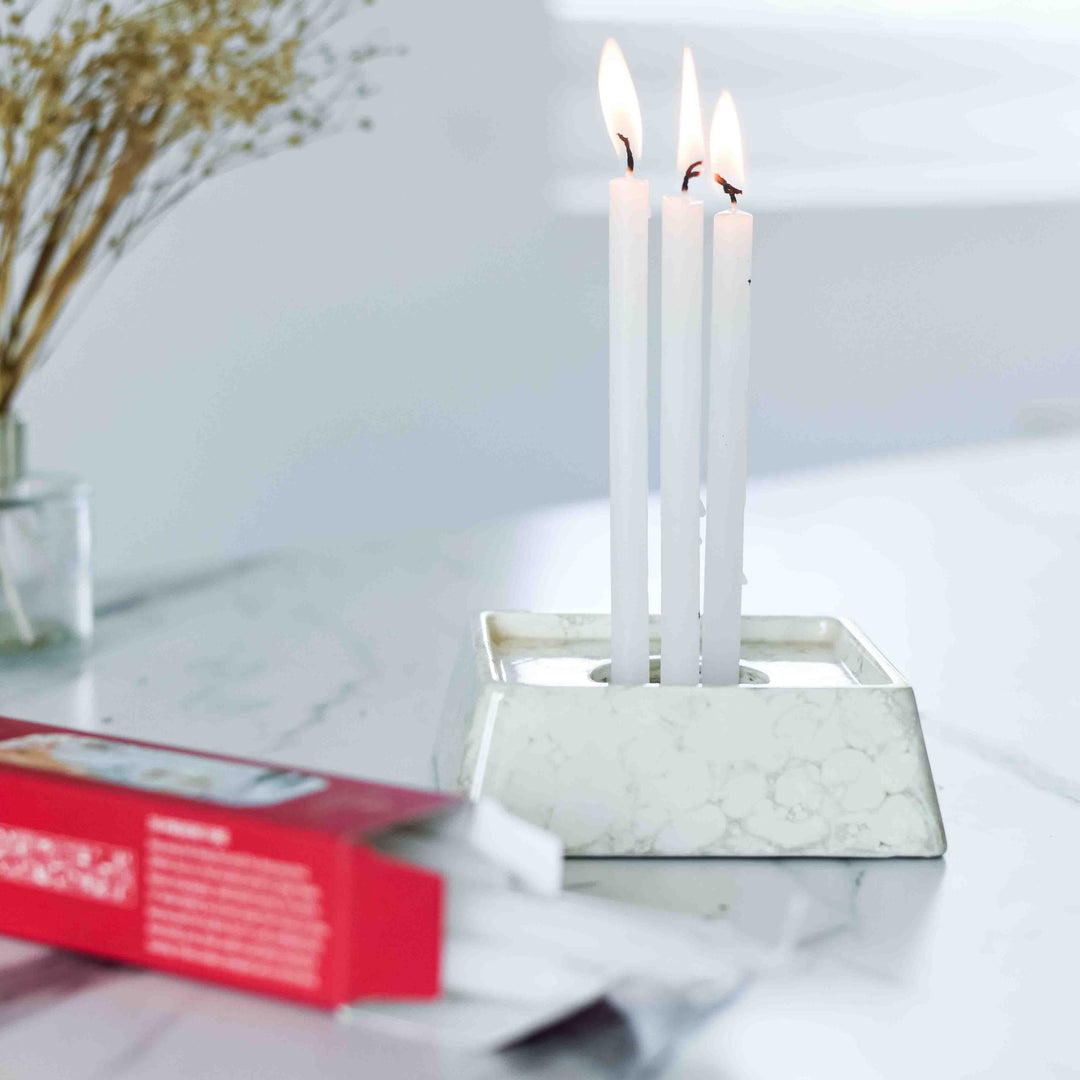 Household Candles (Unscented) 6" - Pack of 12