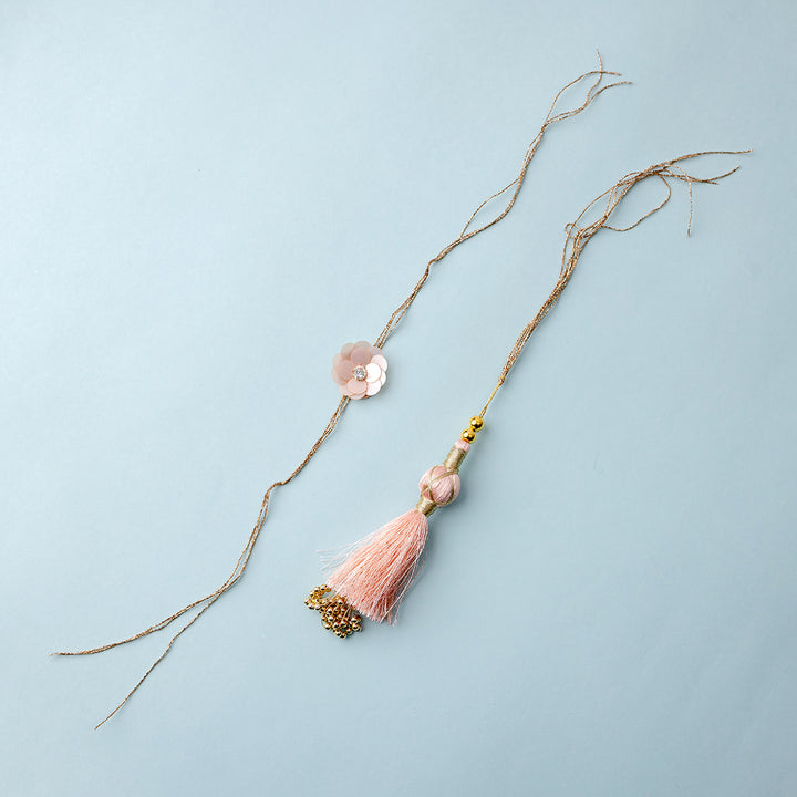 Kanchan Bloom Couple Rakhi