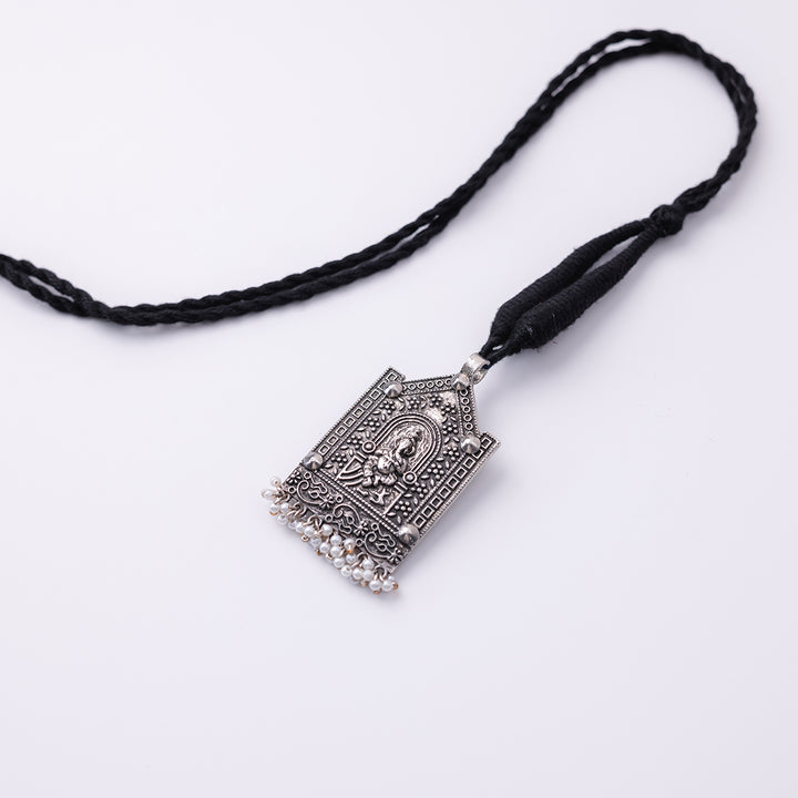 Charita Metal Pendant Necklace