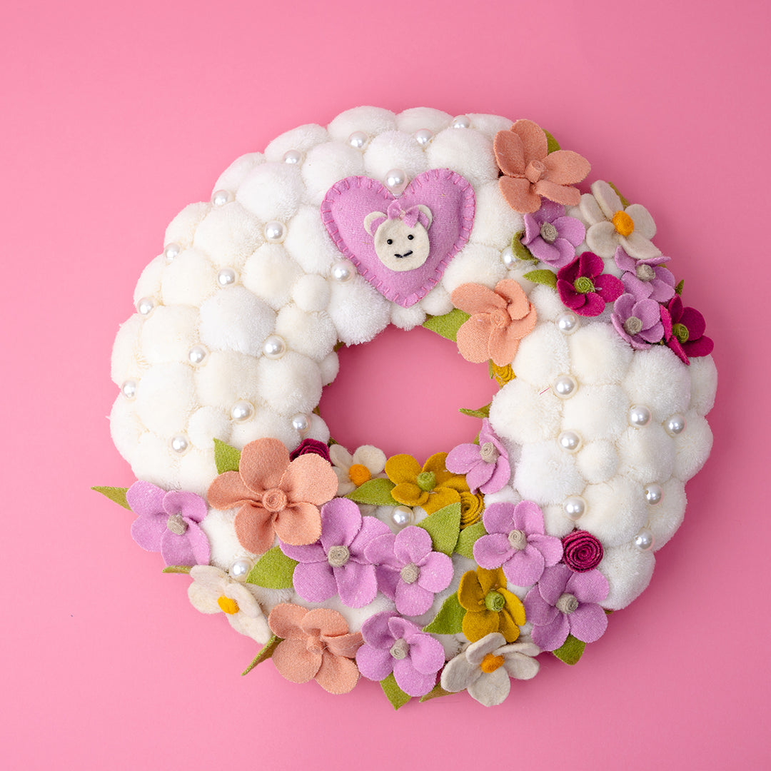 Pastel Spring Easter Wreath