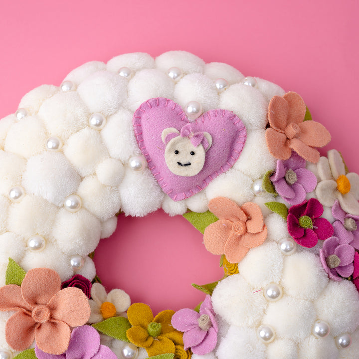 Pastel Spring Easter Wreath