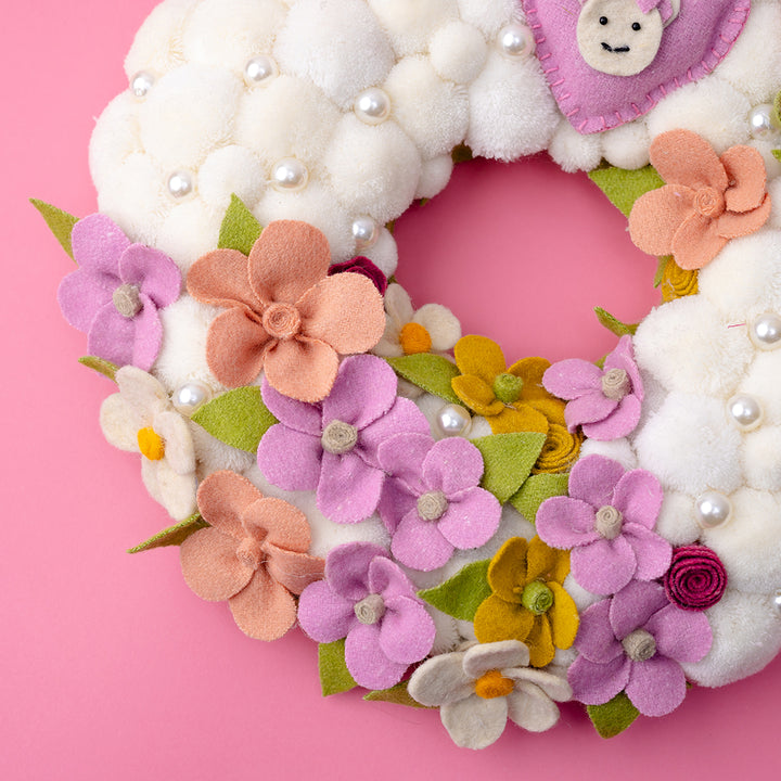 Pastel Spring Easter Wreath