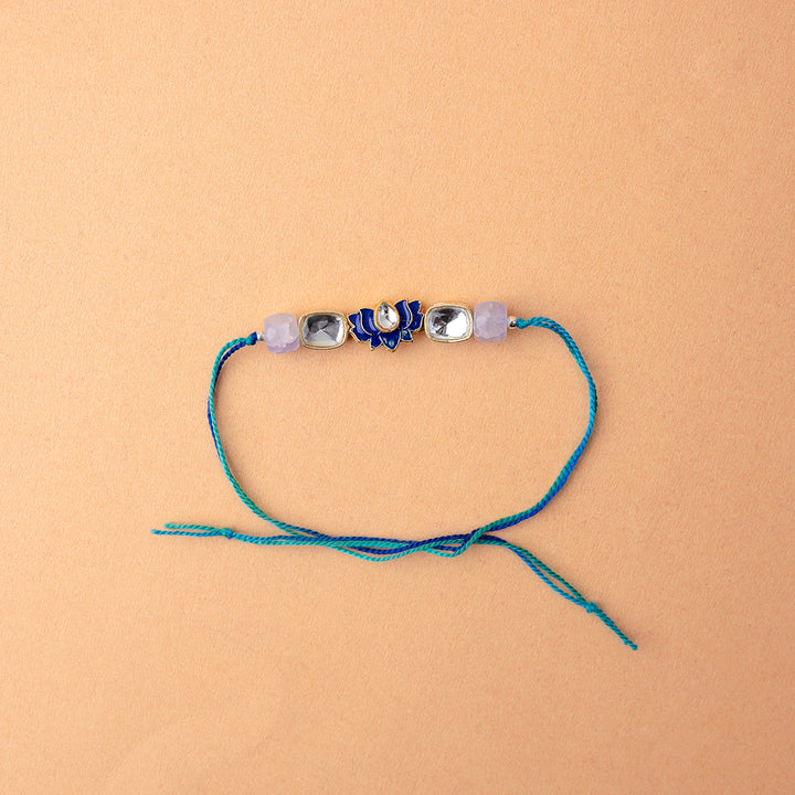 Royal Lotus Rakhi