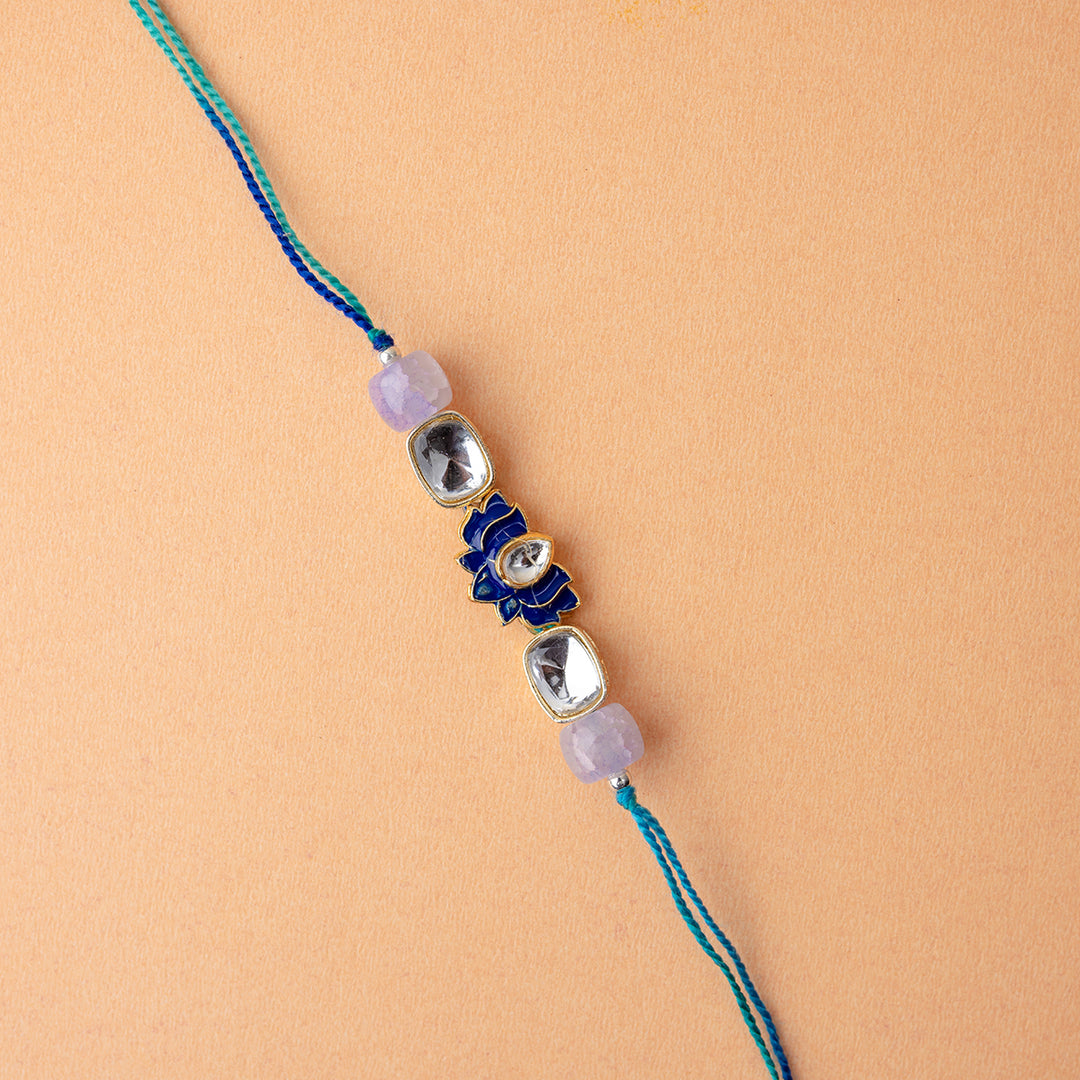 Royal Lotus Rakhi