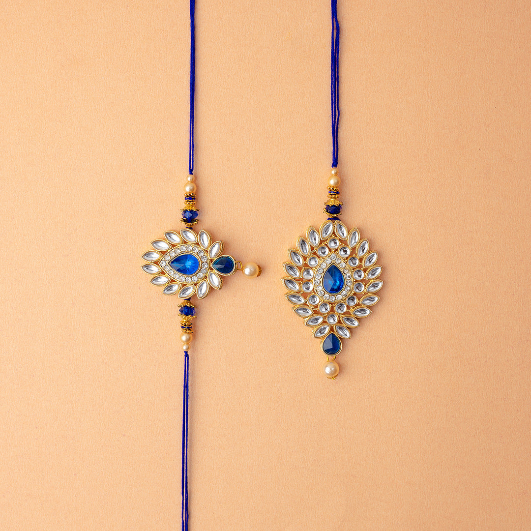 Neelanjali Bhaiya Bhabhi Rakhi Set