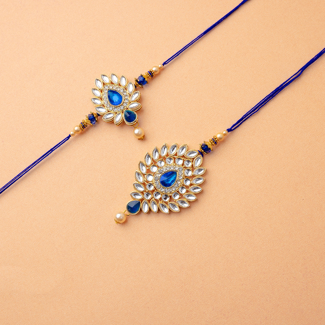 Neelanjali Bhaiya Bhabhi Rakhi Set