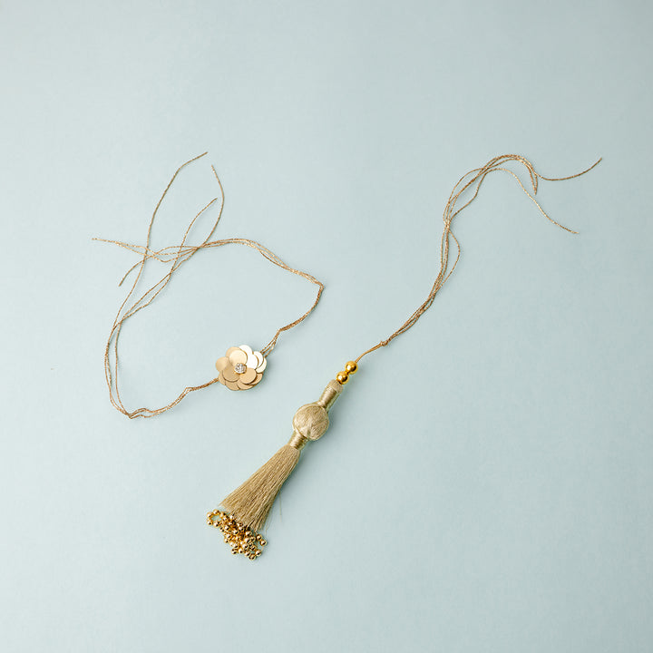 Kanchan Bloom Couple Rakhi