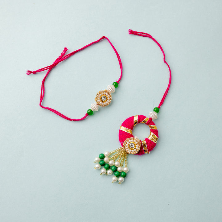 Rangmohini Couple Rakhi