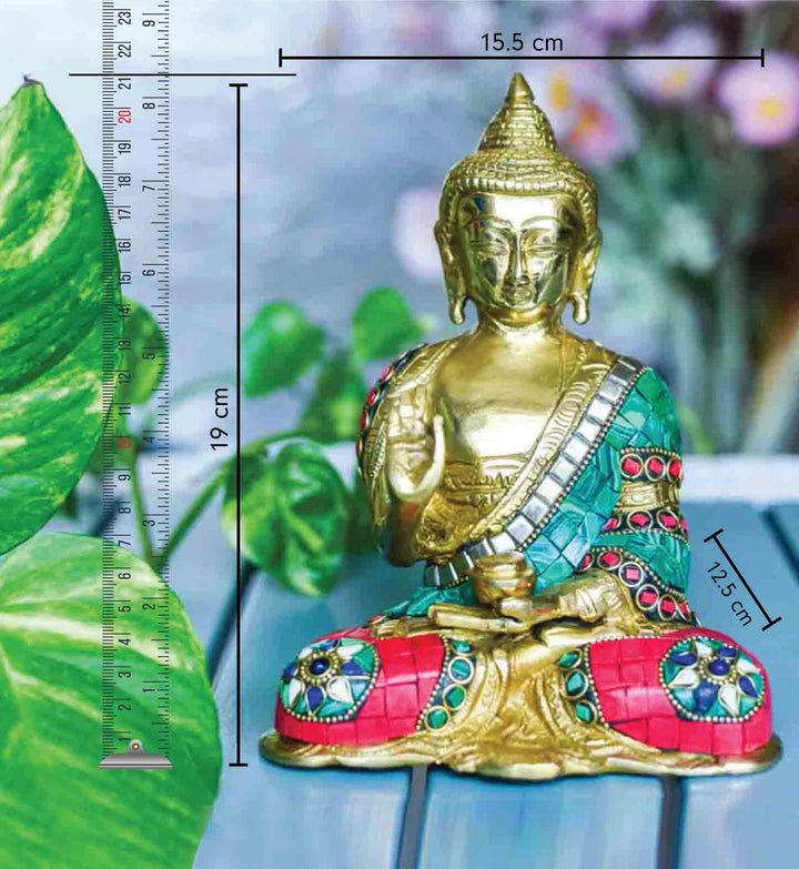 Buddha Brass Idol