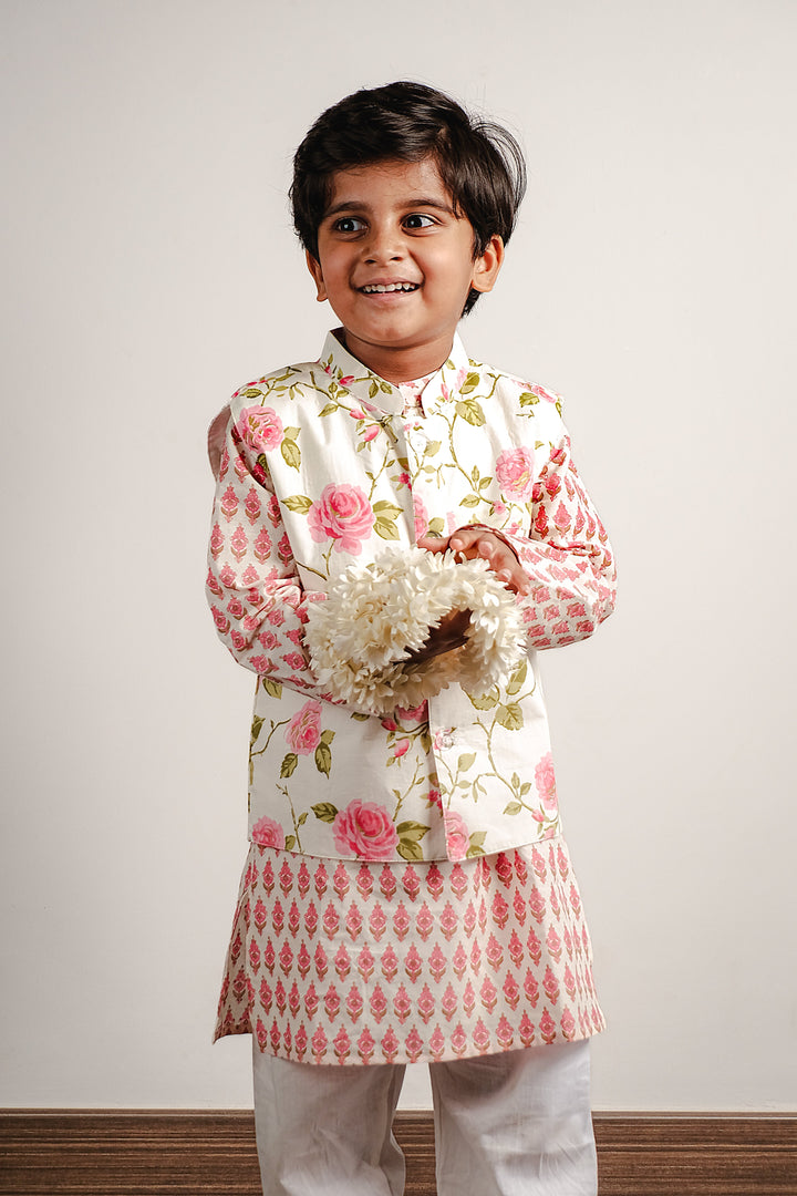 Gulaabo Kurta Bundi (Set of 3)