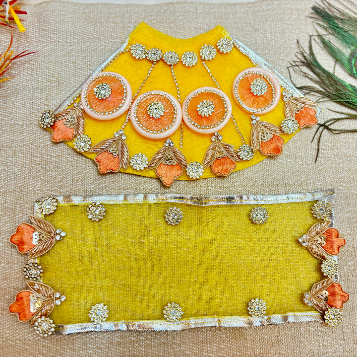 Kanak Shringar Lakshmi Ji & Ganesh Ji Dress Set