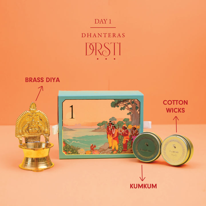 Indriyani - The 5 Days of Diwali - 5-senses Gift Set