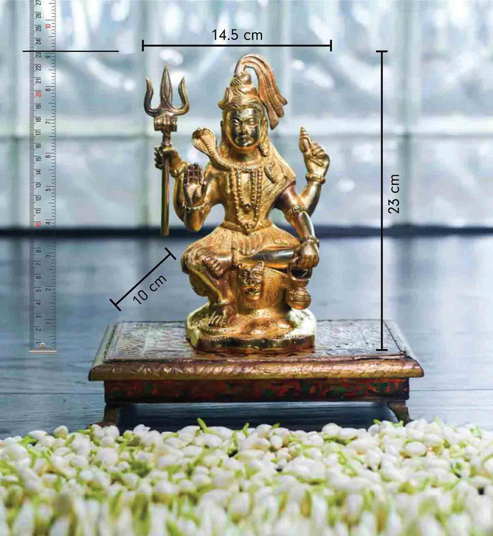 Lord Shiva Brass Idol