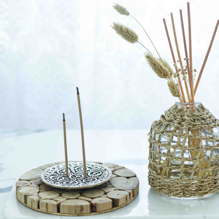 Mantra Circular Incense Holder