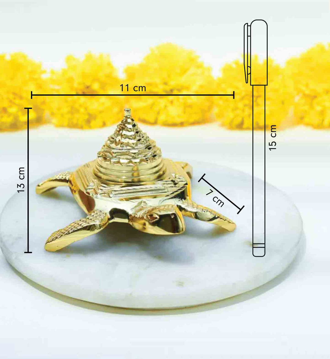 Meru Shree Yantra Kachua Idol