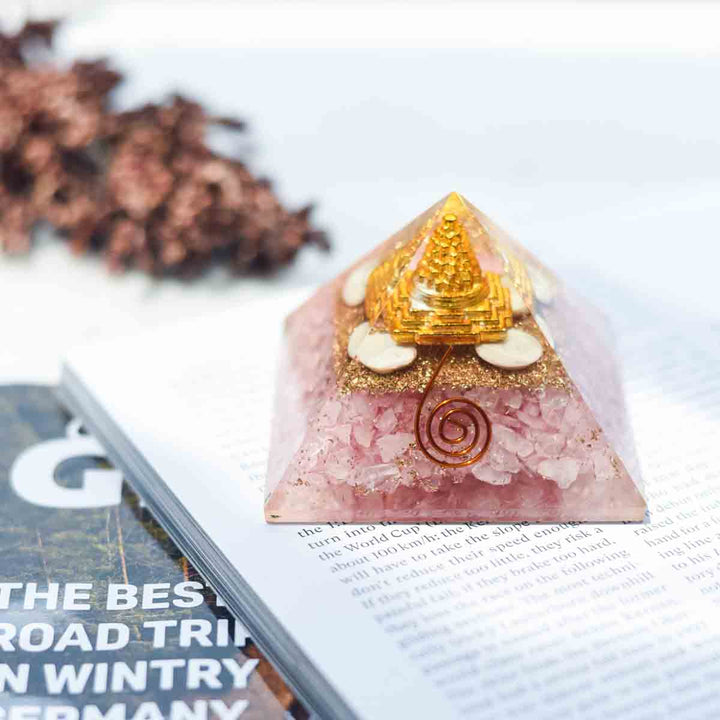 Pink Orgone Pyramid