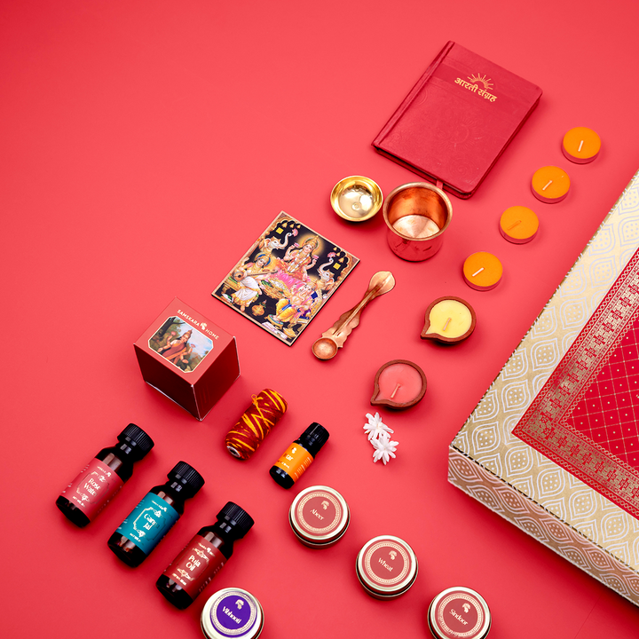 Samskara Home Swarnalakshmi Pooja Essentials Box