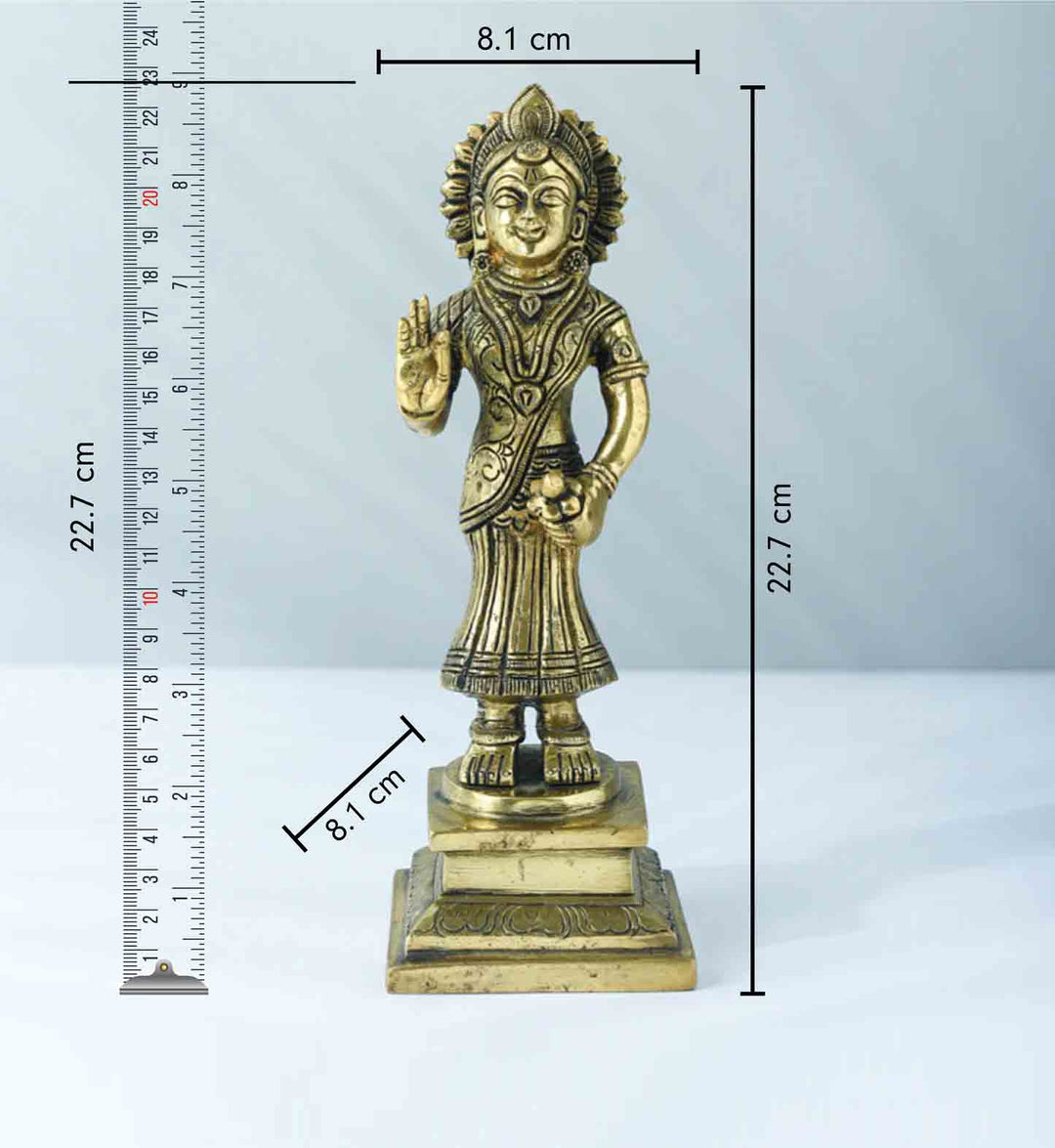 Radha Brass Idol