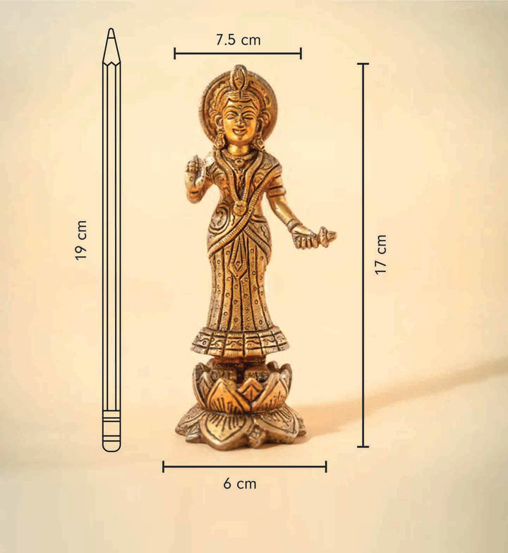 Radharani Brass Idol