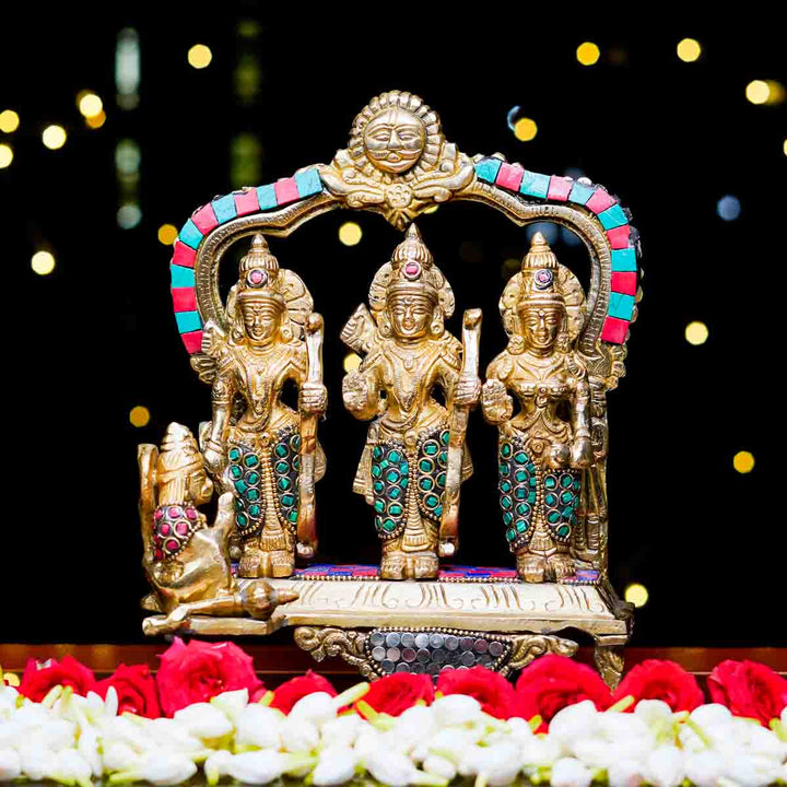 Ram Darbar Brass Idol