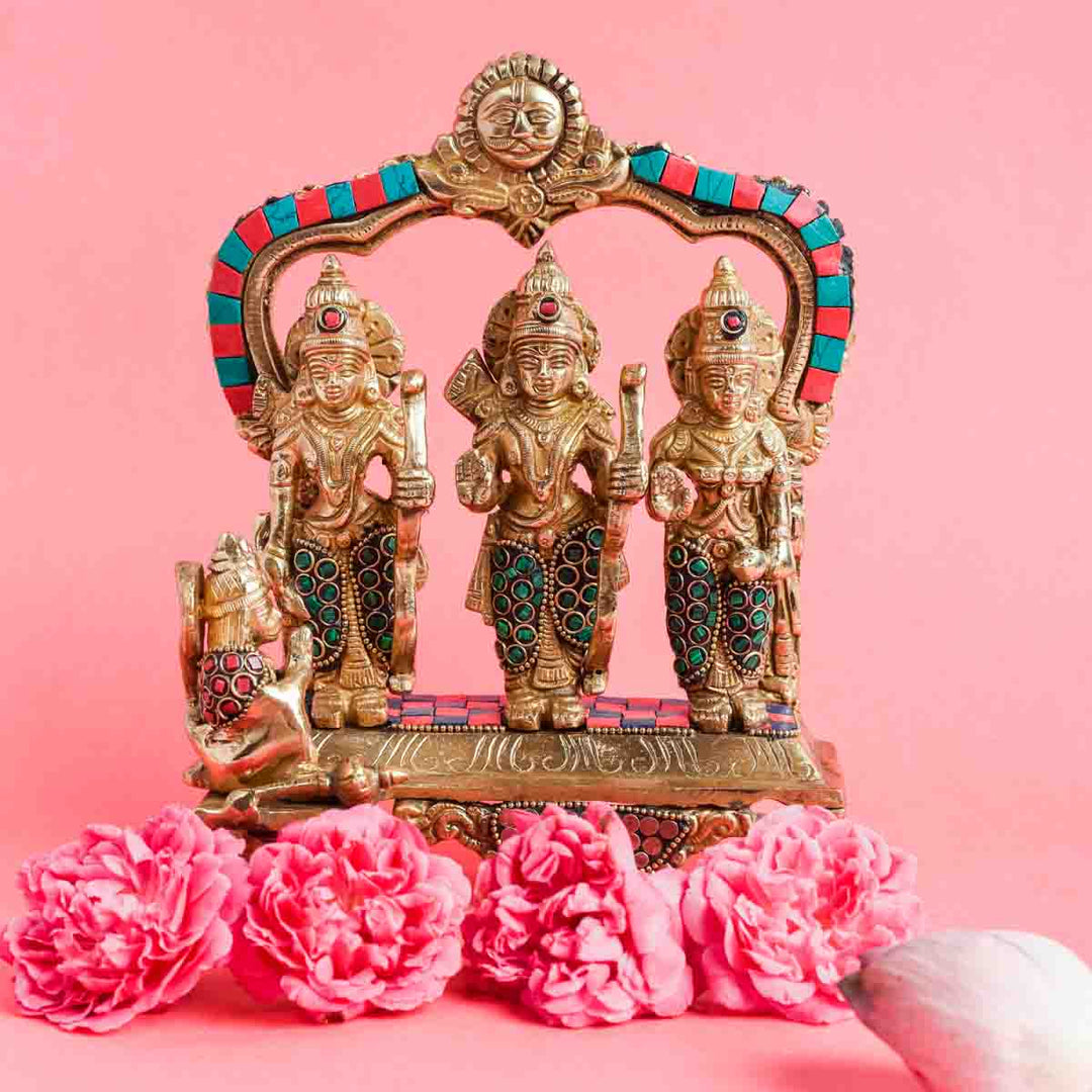 Ram Darbar Brass Idol