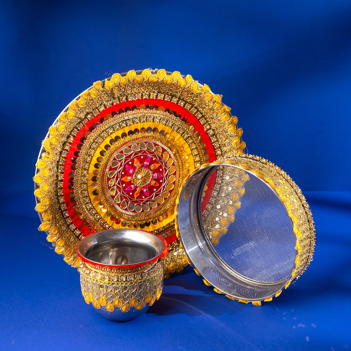 Preet Karva Chauth Thali Set