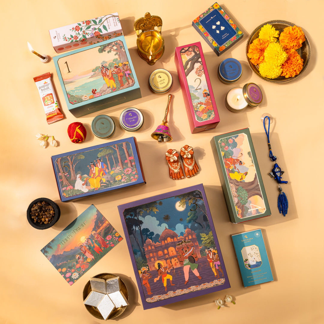 Indriyani - The 5 Days of Diwali - 5-senses Gift Set