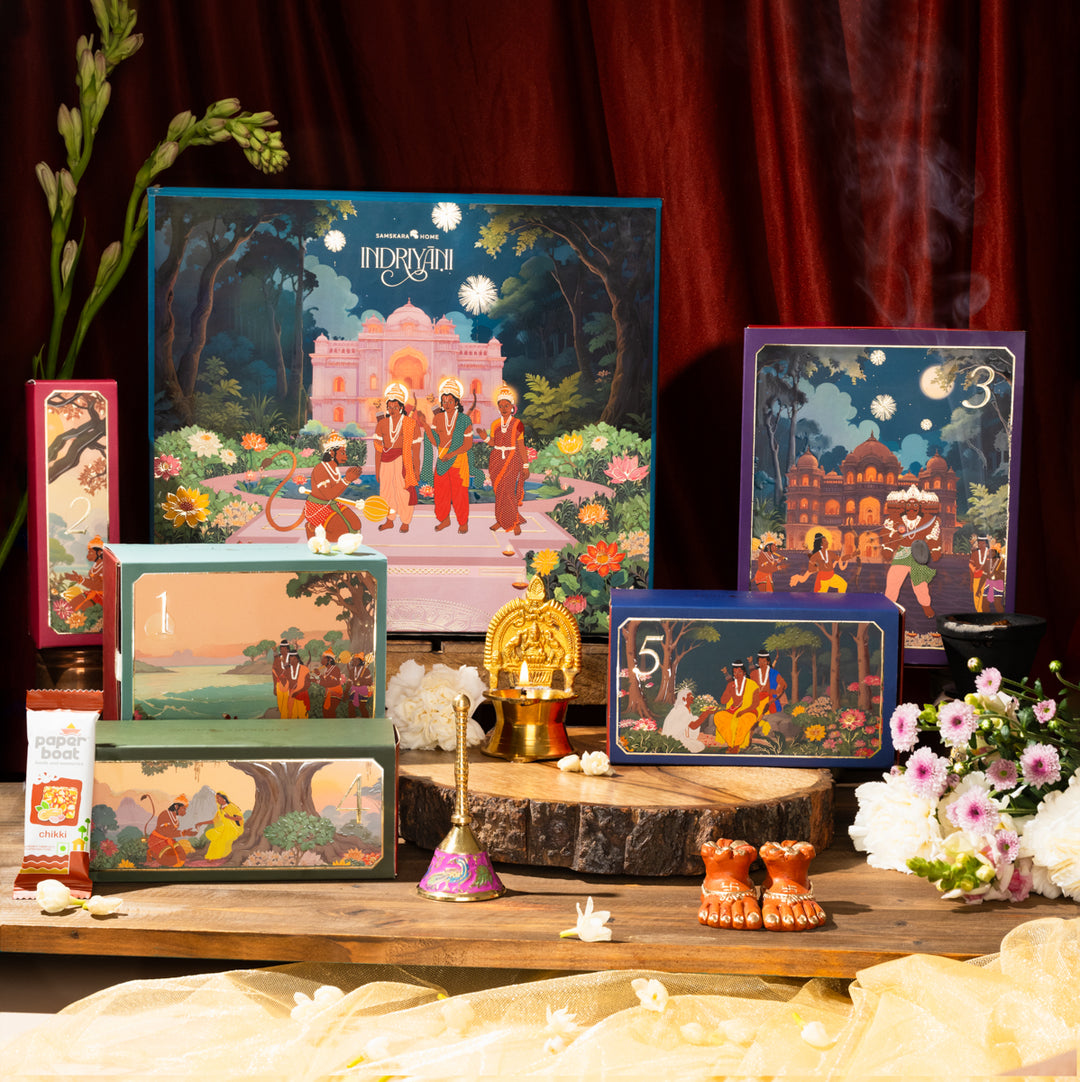 Indriyani - The 5 Days of Diwali - 5-senses Gift Set