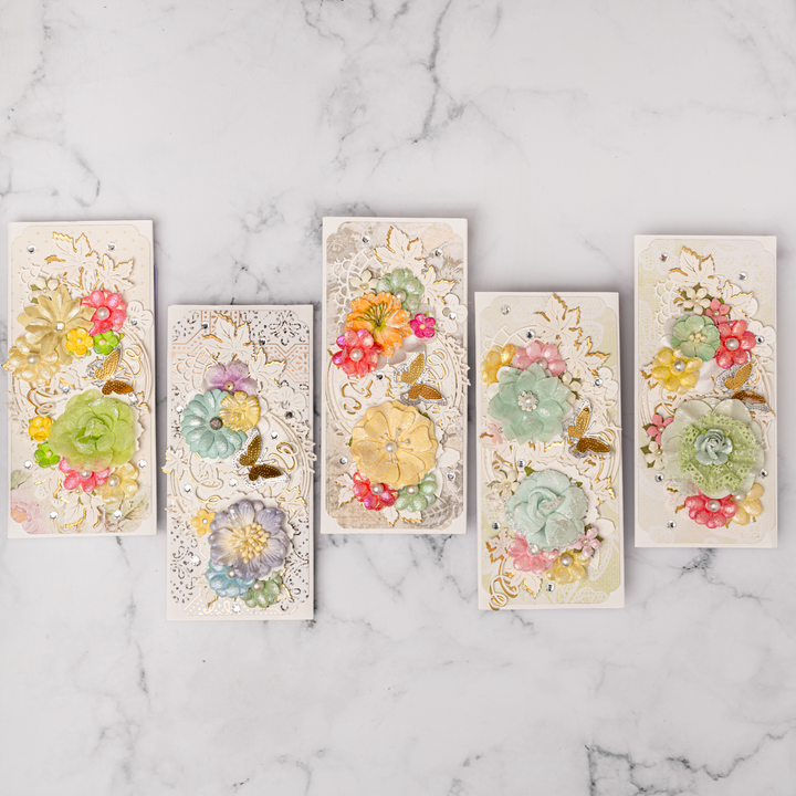 Floral Envelopes - Set of 5