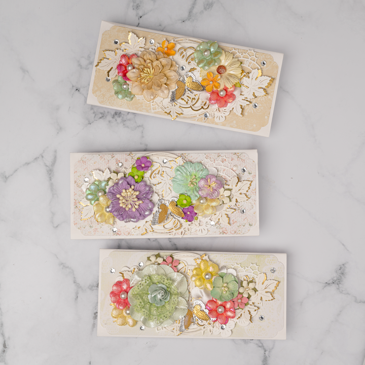 Floral Envelopes - Set of 3