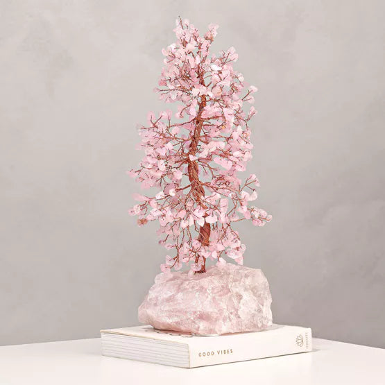 Rose Quartz Tall Tree