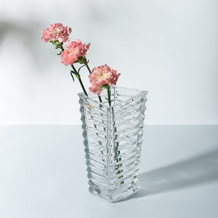 Breeze Crystal Glass Vase