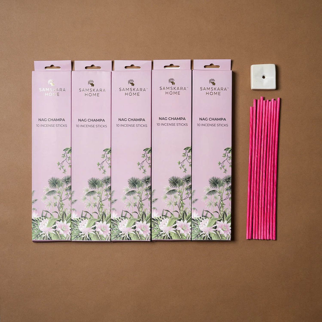 Combo Pack - Nag Champa Incense Stick (Box of 5)