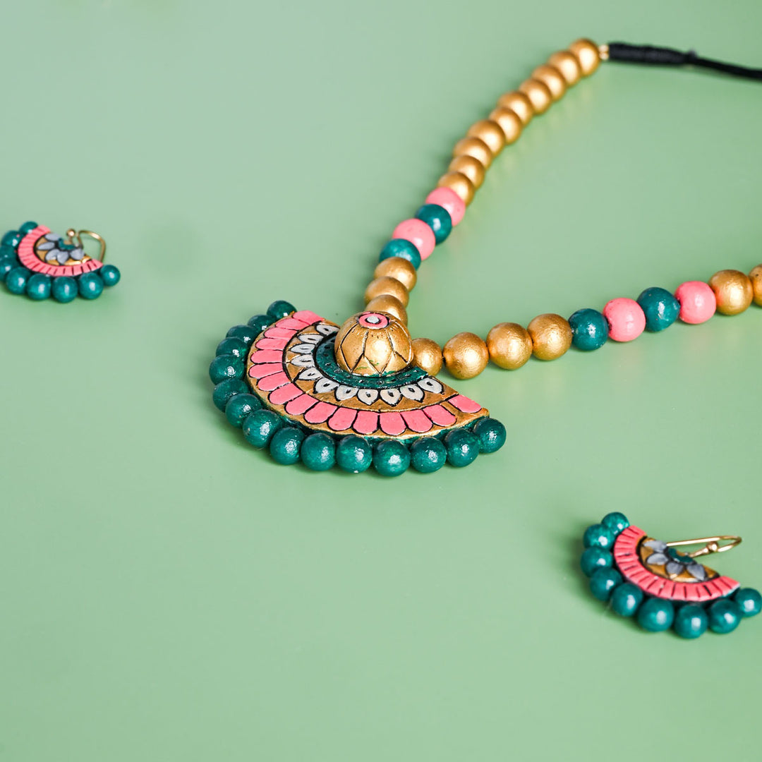 Dhara Terracotta Jewellery Set