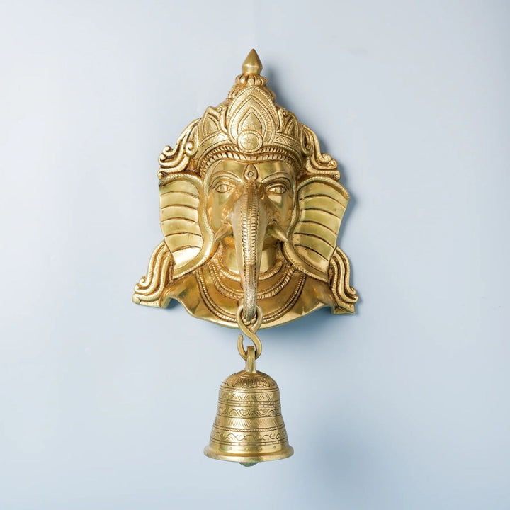 Ganesh Wall Hanging With Bell