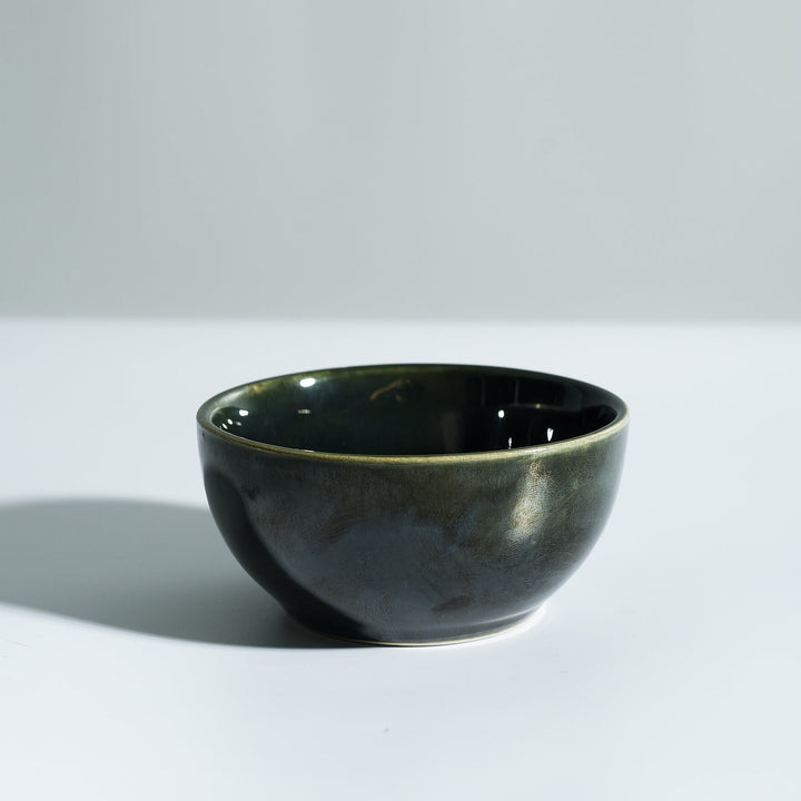 Green Shadow Ceramic Bowl