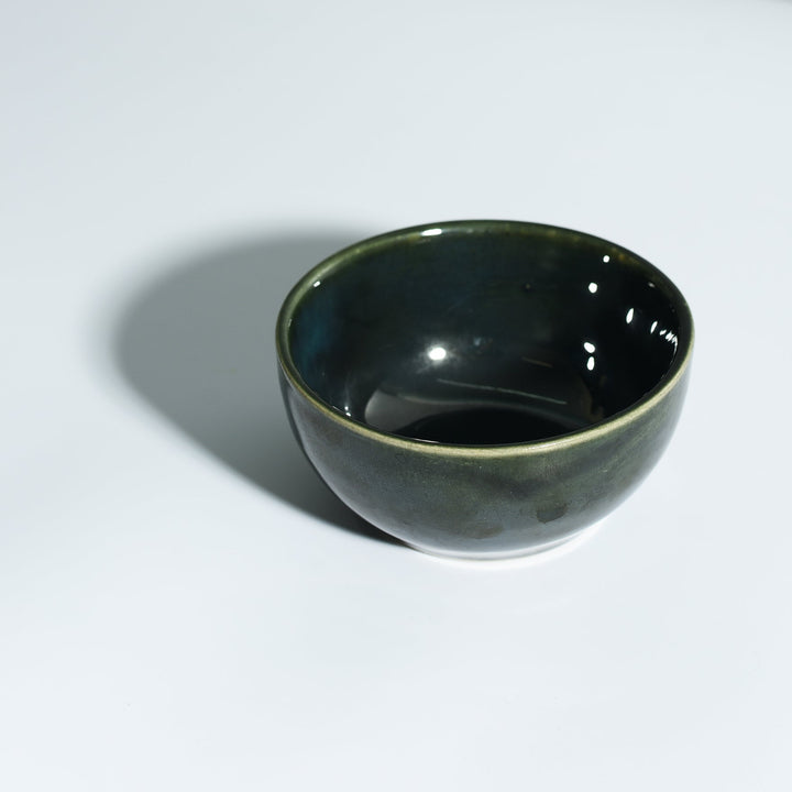 Green Shadow Ceramic Bowl